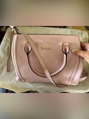 Pink Bostanten Leather Bag
